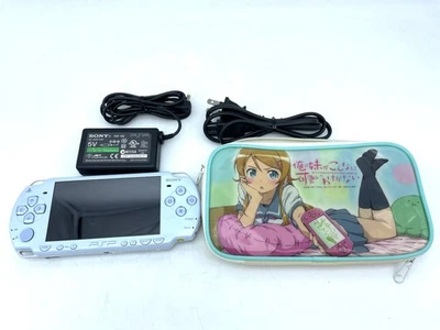 Near MINT SONY PSP-2000 Console Felicia Blue Charger & New Battery & Soft Case - Image 1 of 4