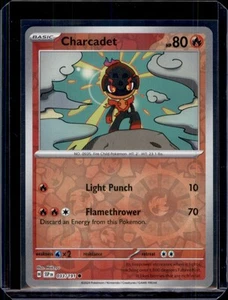 Charcadet SV08: Surging Sparks Pokémon 033/191 Reverse Holo NM+ - Picture 1 of 2