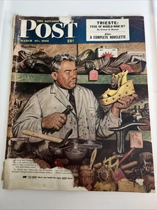Vintage - The Saturday Evening Post Magazine. März 20,1948 - Bild 1 von 9