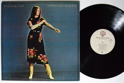 EMMYLOU HARRIS Evangeline WARNER BROS LP VG++/NM 1st press Foto 1 de 2