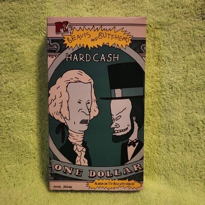 Beavis and Butt-Head Hard Cash (VHS, 1998) MTV Mike Judge Animated Comedy HTF - Image 1 of 4