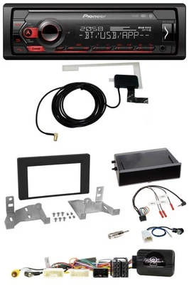 Pioneer DAB USB Lenkrad Bluetooth Autoradio für Toyota Aygo AB7 ab 2022 schwarz - Bild 1 von 4