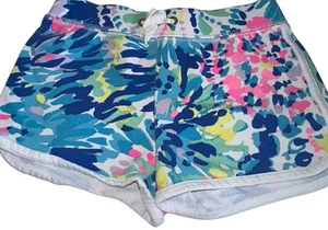Lilly Pulitzer Girls Little Chrissy Short Multi Dive In Size XS 2-3 - Picture 1 of 5