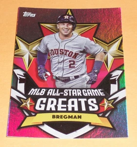 2025 Topps All Star Game Greats Alex Bregman #ASGG-34 Houston Astros - Imagen 1 de 2
