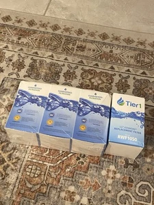 4 Tier1 LG Kenmore Replacement Filters RWF 1050 New Sealed Tier 1 RWF1050 - Picture 1 of 3
