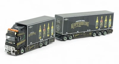 Tekno 86512 Scania Next Gen R650 Sweden Combo Trailer Kopparbergs Scale 1:50 - Image 1 of 4