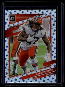 Donruss Optic #142 Kareem Hunt Stars Prizm 2021 - Imagen 1 de 2