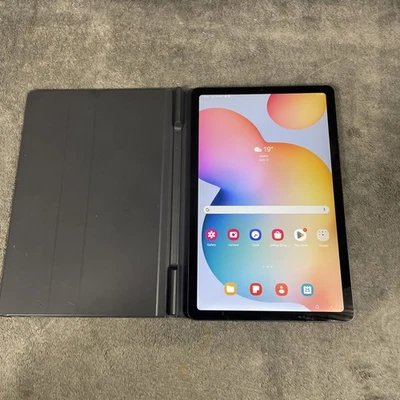 Samsung Galaxy Tab S6 Lite SM-P610 64GB Wi-Fi 10.4" Blue Used Tested Working - Image 1 of 4