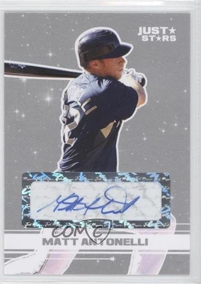 2008 Just Minors Just Stars Silver Edition Auto /10 Matt Antonelli #53 Auto - Image 1 of 2