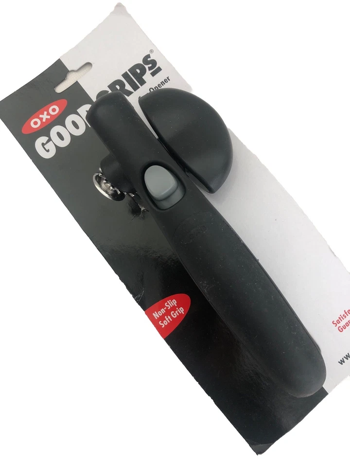 Nuevo abrelatas OXO Good Grips mango de silicona negro Foto 1 de 1
