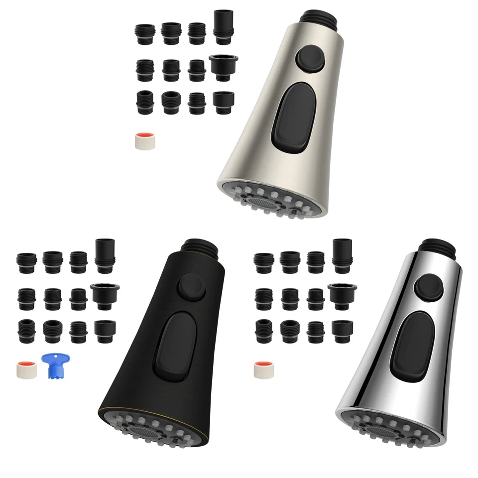 Repuesto de cabezal de grifo de cocina compatible con adaptador de grifo de grifo Moen Delta Foto 1 de 1