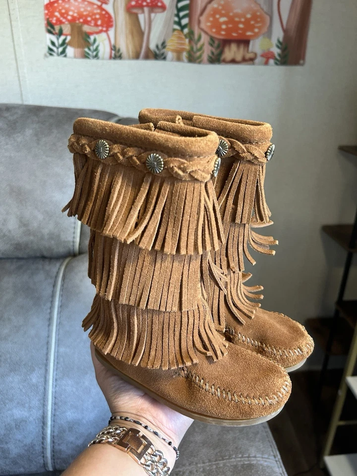 Minnetonka Fringe Boots - Image 1 of 4