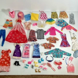 Genuine Barbie Clothes Lot 49 pcs Mixed Lot 1970s-Now - Picture 1 of 22