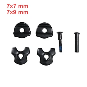 Bike Seatpost Clamp For Carbon Saddle Rails 7x9 7x7mm Bicycle Oval/Round Clip - Picture 1 of 10