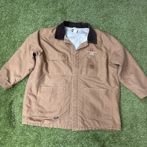 Bulwark FR Duck Canvas Detroit Jacket Men XL Extra Large Flame Resistant lineman - Picture 1 of 9