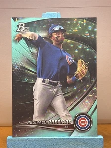 2022 Bowman Platinum Reginald Preciado Aqua Ice Foil #D 156/250 No.Top-50 Cubs - Bild 1 von 11