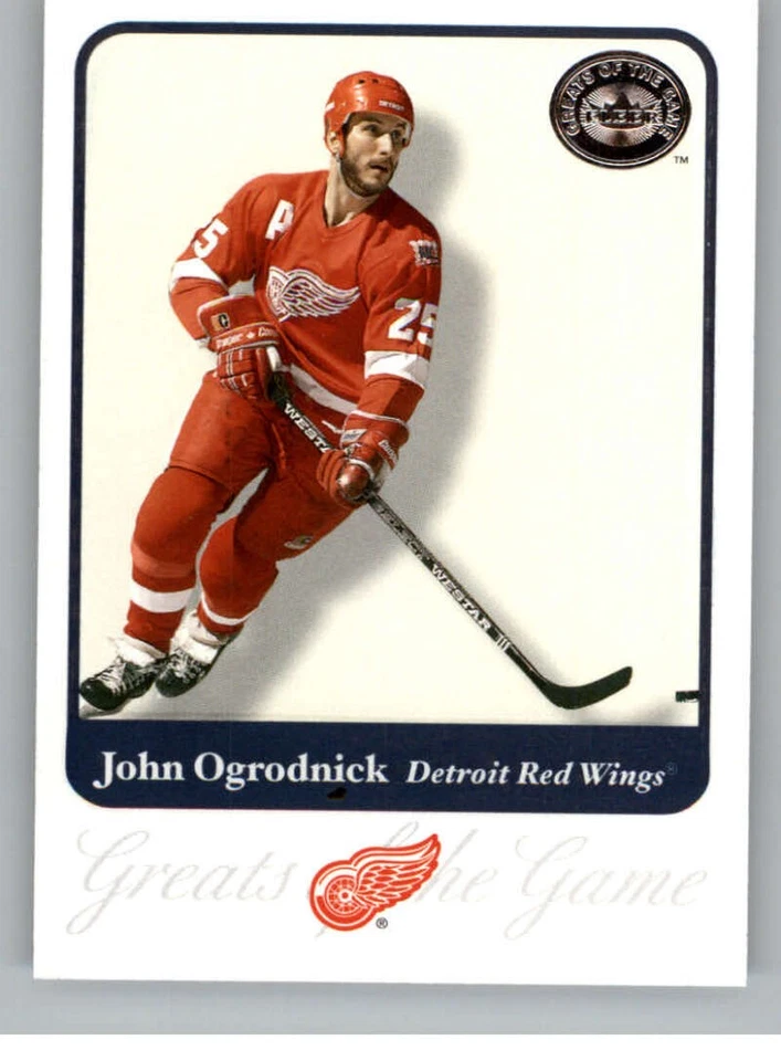 2001-02 Fleer Greats of the Game NHL Hockey Base Insert Auto or Memorabilia PFL - Image 1 of 1