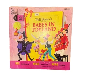 Disney's BABES IN TOYLAND Vintage 1968 Record Disneyland LLP-329 Used Untested - Imagen 1 de 6