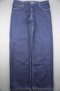 Pantalones de mezclilla para hombre Arizona originales rectos oscuros 5 bolsillos talla 38x30 (MSR 38x29) - Imagen 1 de 6