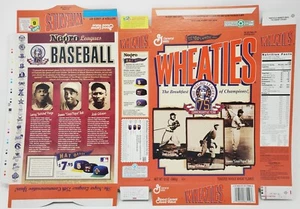 The Negro Leagues Baseball - Wheaties Cereal Box - F/S BUF - Picture 1 of 3