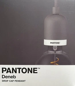 PANTONE Deneb Pendant Drop Cap in Sargasso Sea Mini Pendant Light (Navy Blue) - Picture 1 of 5