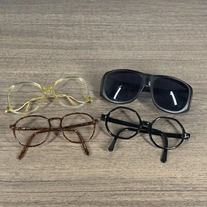 VTG Theater Glasses Lot Harry Potter Style SolarShield Drama Halloween- 4 Pairs - Picture 1 of 21