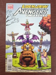 Lockjaw & Pet Avengers #1 1:15 Variant Throg Origin Miyazawa Marvel 2010 - Picture 1 of 10