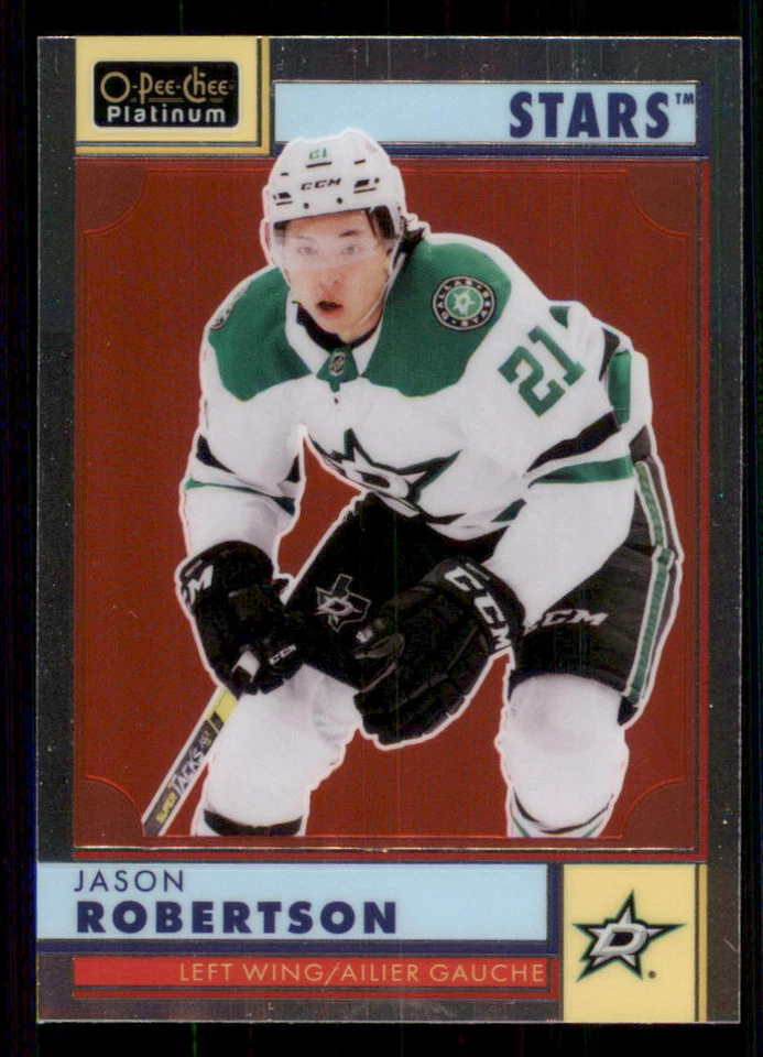 2022-23 O-Pee-Chee Platinum Retro #R40 Jason Robertson - Image 1 of 2