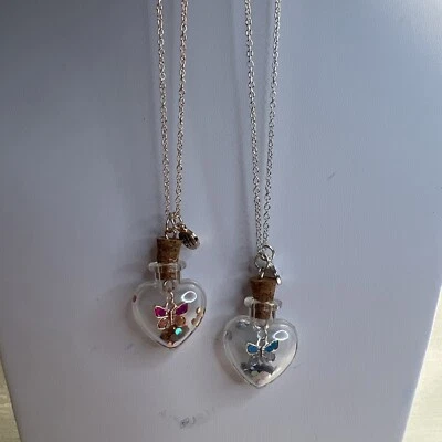 Claire’s Friends Forever Heart Paris BFF Necklaces  - Image 1 of 4