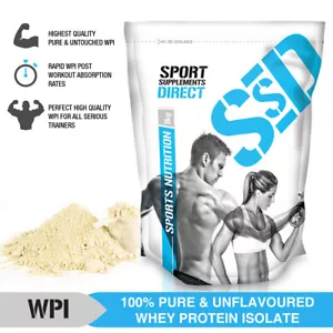 3KG UNFLAVOURED WHEY PROTEIN ISOLATE - 100% WPI - PURE AND NATURAL 3 X 1KG - Picture 1 of 3