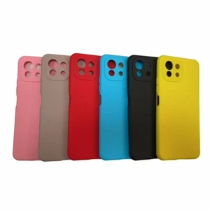 Funda Silicona Suave para Xiaomi Mi 11 Lite con Cámara 3D elegir 7 colores - Imagen 1 de 1