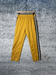 Scotch & Soda Maison Boys Edition Mid Rise Pants Elastic Waist Small Yellow - Picture 1 of 9