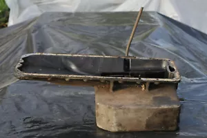 JENSEN HEALEY FACTORY ALUMINUM OIL PAN - OIL SUMP - Picture 1 of 5