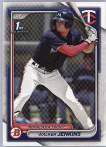 2024 Bowman Walker Jenkins 1st Bowman Paper #BP-43 Minnesota Twins Qty Available - Picture 1 of 2