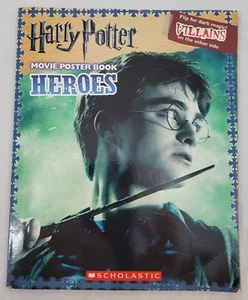 Harry Potter Movie Poster Book Heroes & Villians ~ Scholastic/Warner Bros ~ 2011 - Picture 1 of 16
