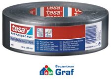 tesa 4663 Premium duct tape Gewebeband Steinband mattsilber 50 m x 48 mm #870694
