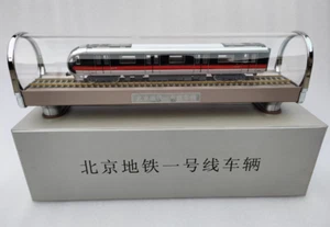 1:68 40CM Vehicles of Beijing Subway Line 1 Train Passenger Car Diecast Model - Picture 1 of 1