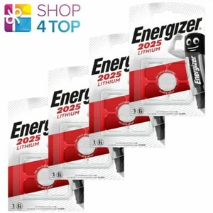 4 Energizer CR2025 Lithium Battery Blister 3V Button Cell DL2025 Exp 2032 New - Picture 1 of 1