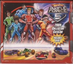 HOT WHEELS 2009 BATTLE FORCE 5 DVD CARTOON NETWORK COLLECTOR CATALOG SEALED - Picture 1 of 1