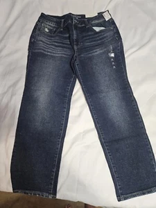 Neu mit Etikett Maurices Marke schmale gerade Vintage Hochhausjeans Größe 12 kurz - Bild 1 von 9