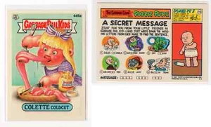 1987 - Garbage Pail Kids - 11th Series - #445a COLETTE Coldcut (M) - Picture 1 of 3