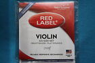 Super Sensitive Rouge Étiquette Orchestre 4/4 Violon Corde Set, Plat Plaie E,