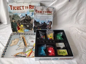 Days of Wonder Ticket to Ride Europe Juego de Mesa Alan R. Moon COMPLETO Y EN MUY BUENA CONDICIÓN - Imagen 1 de 6