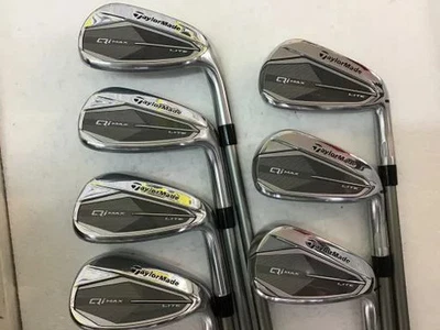 TaylorMade QI MAX Lite Iron Set 6-9,Pw,Aw,Sw 7pc Flex SR Air Speeder TM Graphite - Image 1 of 4
