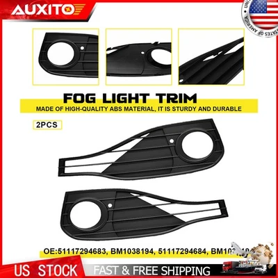 Cubierta antiniebla delantera izquierda derecha para BMW 428i 430i 435i 440i 2014-2020 EE. UU. Foto 1 de 4