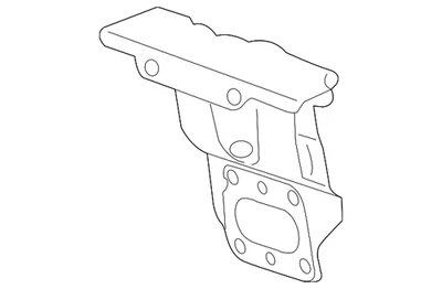 Protector térmico turbocompresor GM 12673929 genuino Foto 1 de 4