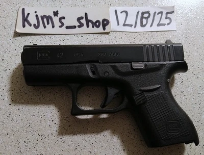 Pistola Airsoft Umarex Glock G42 GBB verde retroceso de gas 6 mm NECESITA REPARACIÓN Foto 1 de 3