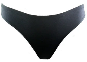 PUMA 13610 CULOTTE BRESILIENNE STRING SLIP GR XS 3 NEU SCHWARZ TANGA DESSOUS - Bild 1 von 1