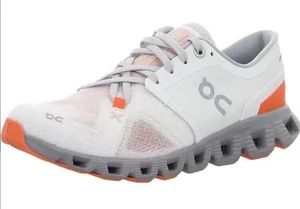 Zapatos para correr caminar On Cloud X 3 para mujer. Marfil/Aleación. Talla: 6 1/2 M EE. UU. NUEVO. - Imagen 1 de 8