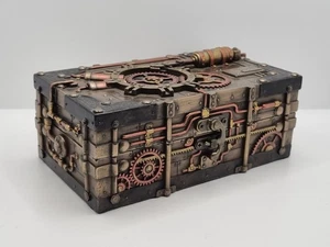Caja Steampunk Nemesis Now diseño veronés 2017 almacenamiento baratija joyería muy rara - Imagen 1 de 16